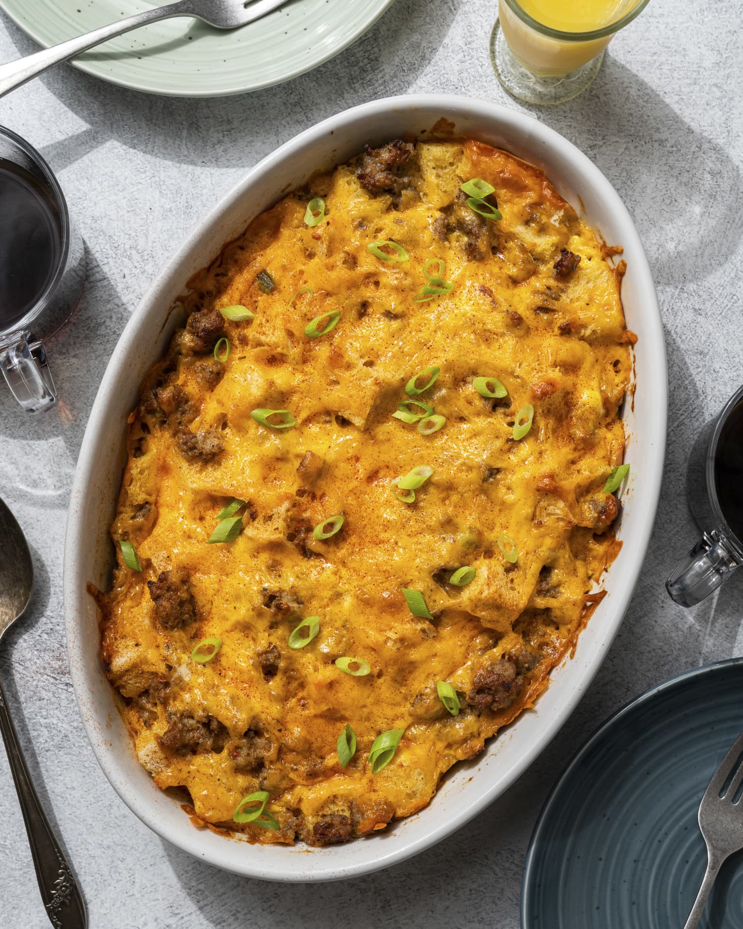 This Cheesy Sausage Breakfast Casserole Is the Ultimate MakeAhead Meal